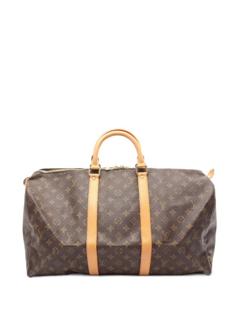 Louis Vuitton Pre-Owned 1998 50 Keepall Monogram Boston travel bag Brown 1091486SP0948