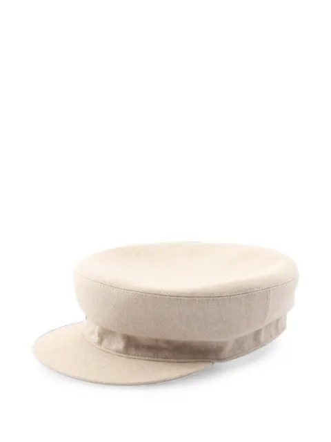 Hermès Pre-Owned 2010s Deauville cap Neutrals 1088943