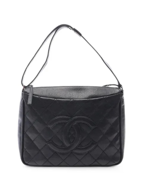 CHANEL Pre-Owned 2005-2006 Wild Stitch shoulder bag Black 109174110994602