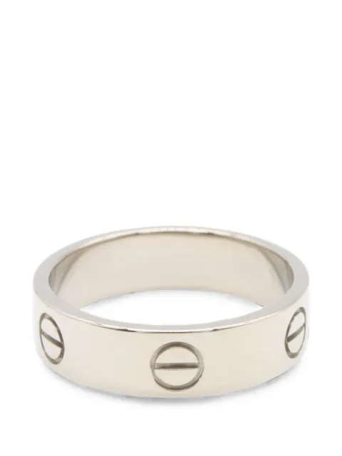 Cartier 2010s Love ring Silver 1089102M58316