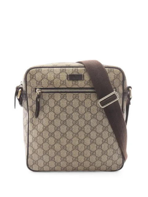 Gucci Pre-Owned 2000s GG Supreme crossbody bag Neutrals 1090318