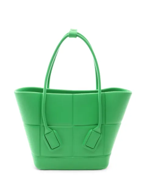 Bottega Veneta Pre-Owned 2010s Arco rubber tote bag Green 1090364
