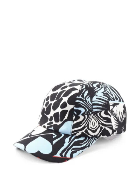 Hermès Pre-Owned 2010s Davis Jungle Love cap Black 1090146