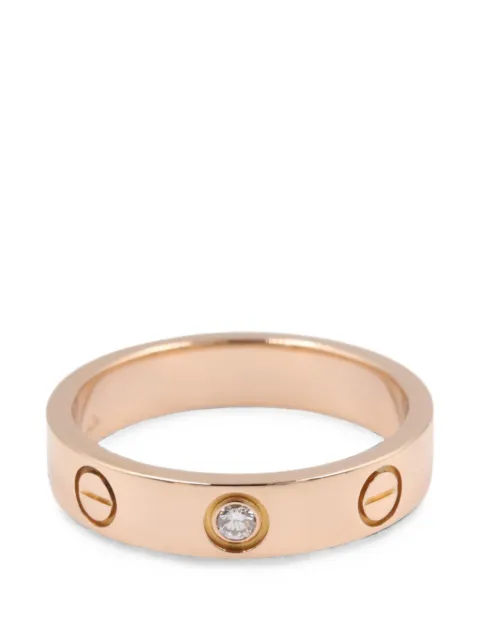 Cartier 2010s Love diamond ring Pink 1089825HNC465