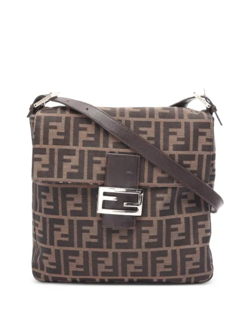 Fendi Pre-Owned 2000s Zucca shoulder bag Brown 1089878