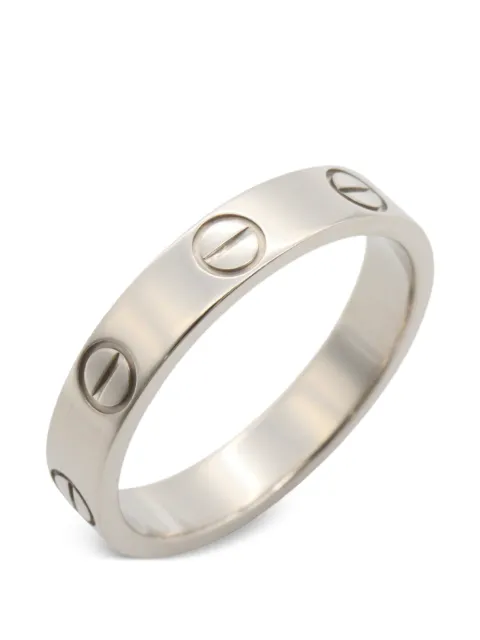 Cartier 2010s Love ring Silver 1090172DS2662