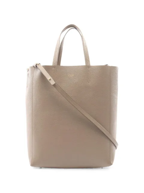 Celine Pre-Owned 2010s small Vertical Cabas tote bag Neutrals 1090914