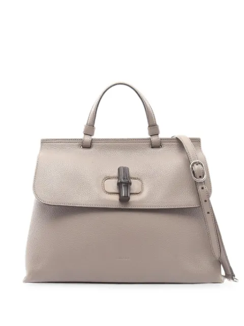 Gucci Pre-Owned 2000s Bamboo daily tote bag Neutrals 1090942