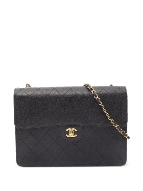 CHANEL Pre-Owned 1997-1999 Matelassé shoulder bag Black 10916975046116