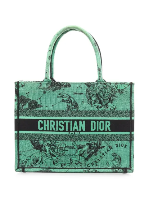 Christian Dior Pre-Owned 2010s Book Tote open-top tote bag Green 1091782
