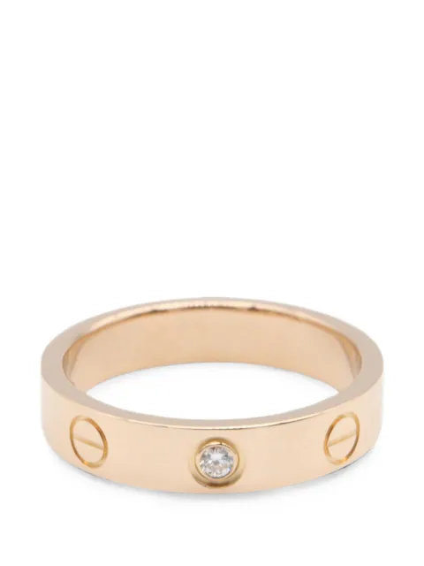 Cartier 2010s Love diamond ring Pink 1089811ZL6619