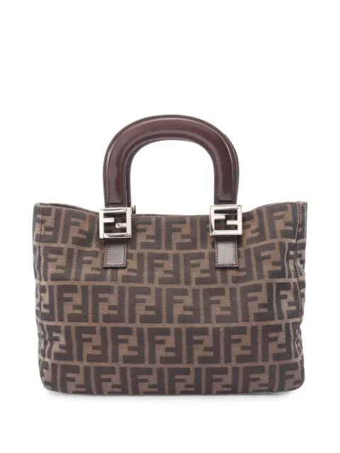 Fendi Pre-Owned 2000s Zucca tote bag Brown 1091515
