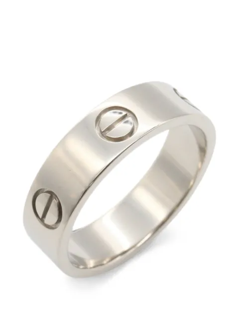 Cartier 2010s Love ring Silver 1090170M57572