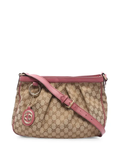 Gucci Pre-Owned 2000s Sukey canvas shoulder bag Neutrals 1090938