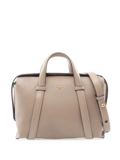 Fendi Pre-Owned 2010s medium Boston 365 tote bag Neutrals 1090693