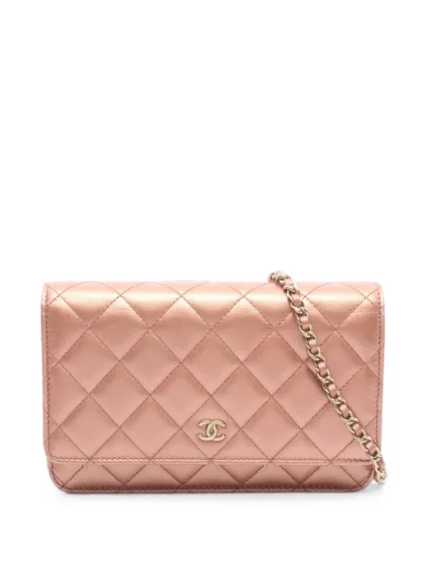 CHANEL Pre-Owned Matelassé chain belt bag Pink 1091854L98CTE7