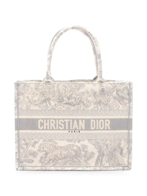 Christian Dior Pre-Owned 2000s Book Tote open-top tote bag Grey 1091558