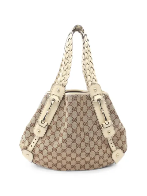 Gucci Pre-Owned 2010s GG-logo patterned tote bag Neutrals 1090380