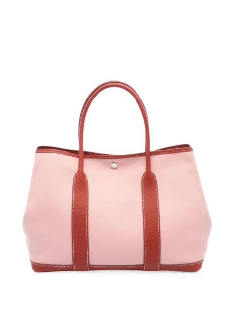 Hermès Pre-Owned 2010s PM Garden Party tote bag Pink 1090285T