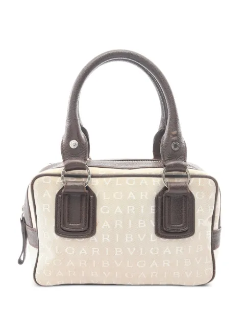 Bvlgari Pre-Owned 2000s Logomania handbag Neutrals 1090308