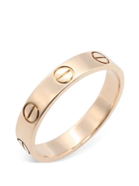 Cartier 2010s mini Love ring Pink 1089810AJZ636