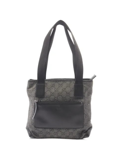 Gucci Pre-Owned 2000s GG canvas shoulder bag Black 1090276