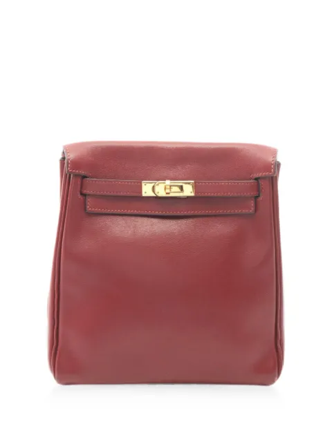 Hermès Pre-Owned 2000s Kelly Ad PM backpack Red 1091864ZINCIRCLE