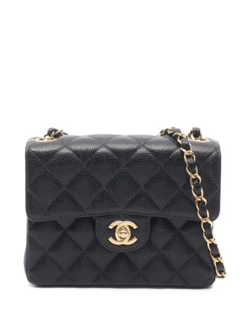 CHANEL Pre-Owned 2004-2005 Matelassé mini bag Black 10914659199617