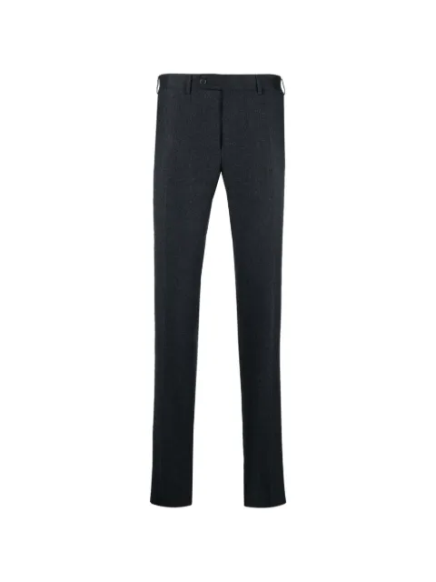 Canali pressed-crease tailored trousers Grey AR03472