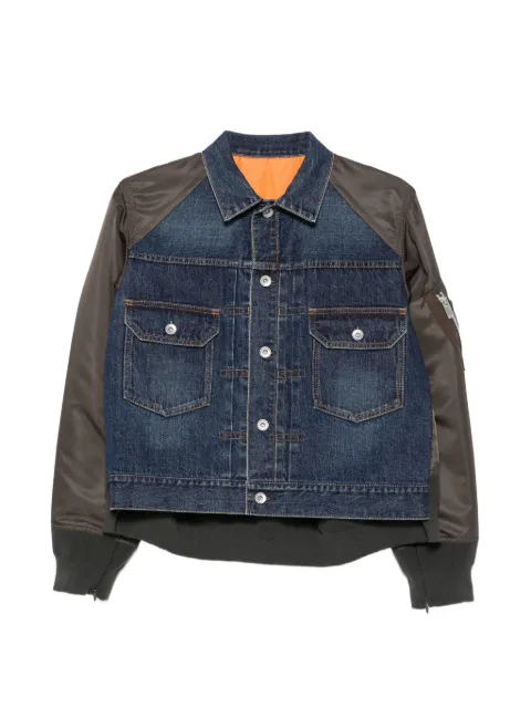 sacai zip-pocket jacket Blue 2608587