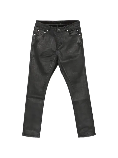 Rick Owens DRKSHDW Detroit cut jeans Black DU02F6366SBW