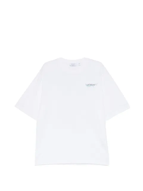 Off-White Moon Arrow skate T-shirt White OMAA120S26JER00E1000