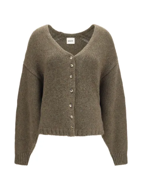 KHAITE Axel cardigan Green 18187645