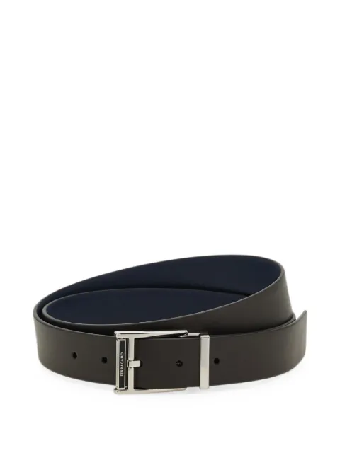 Ferragamo reversible and adjustable belt Brown 798462