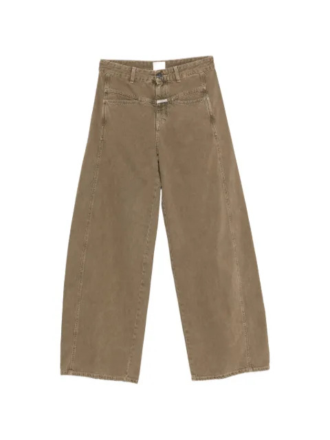 Closed Tori-X wide-leg jeans Brown C2112118S34