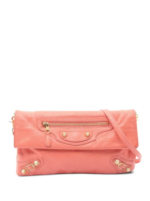 Balenciaga Pre-Owned 2000s Giant Envelope clutch bag Orange 1091714