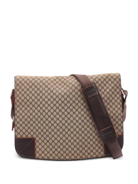Celine Pre-Owned 2010s Macadam shoulder bag Neutrals 1091686
