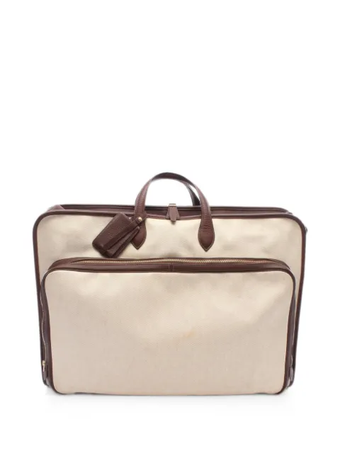 Hermès Pre-Owned 2000s Victoria garment bag Neutrals 1092259