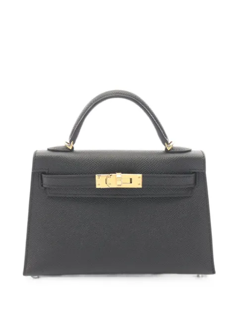 Hermès Pre-Owned 2026 mini Kelly 2 tote bag Black 1091810G