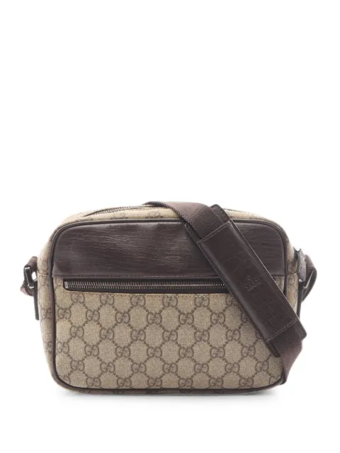 Gucci Pre-Owned 2000s GG Plus shoulder bag Neutrals 1090303