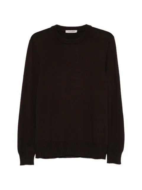 Fileria ribbed-trim sweater Brown 2314914212
