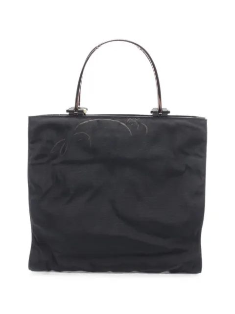 Gucci Pre-Owned 2000s zip-fastening tote bag Black 1090947