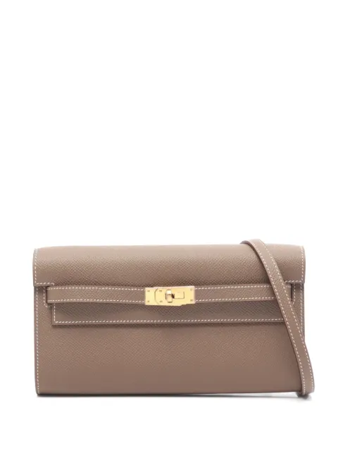 Hermès Pre-Owned 2020s Kelly To Go shoulder bag Brown 1092257G
