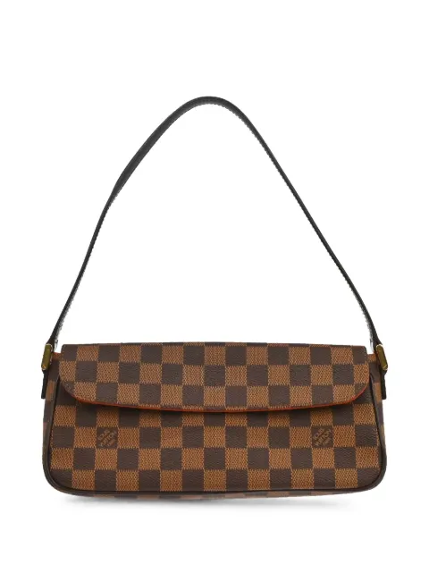 Louis Vuitton Pre-Owned 2003 Damier Ebène Recoleta shoulder bag Brown TQ00075