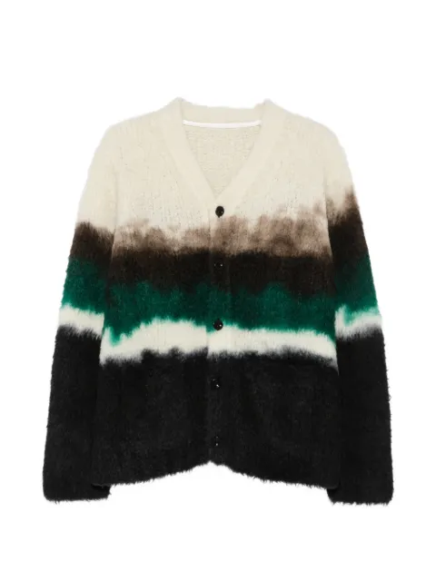sacai button-up cardigan White 2604132M