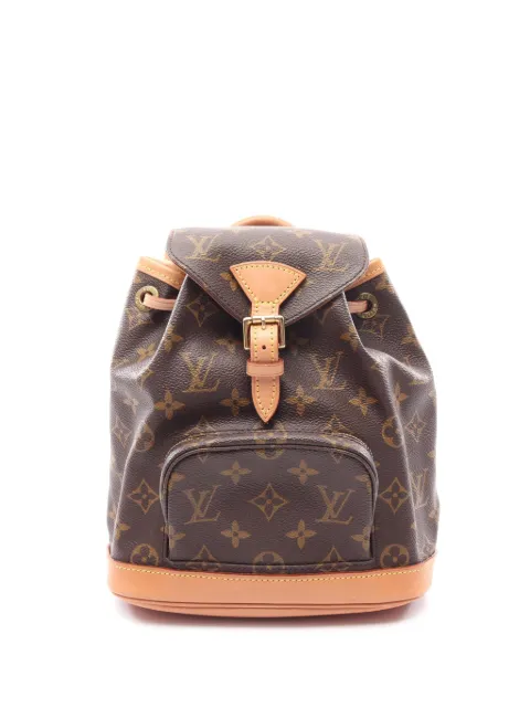 Louis Vuitton Pre-Owned 1999 Monogram Mini Montsouris backpack Brown U1U9PAZH7ISWDKSK