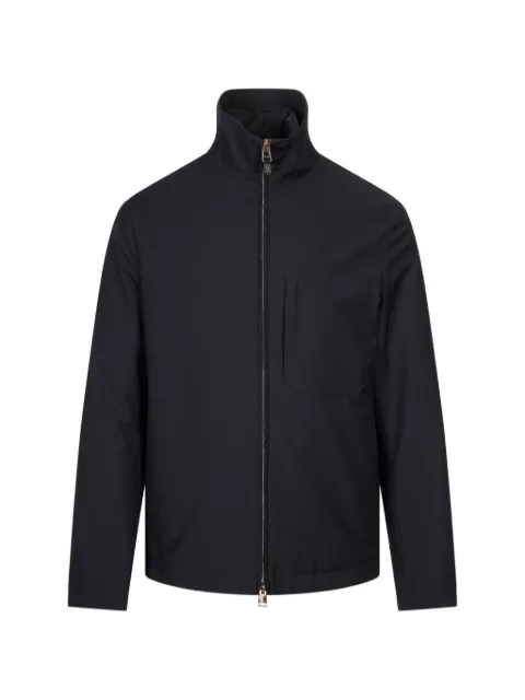 Canali high-neck 2-in-1 jacket Blue O40954SG029