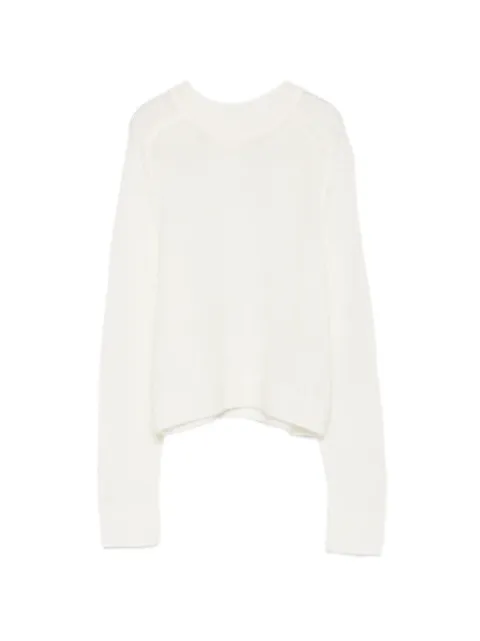 Lisa Yang Solene raglan-sleeve sweater White 2026021