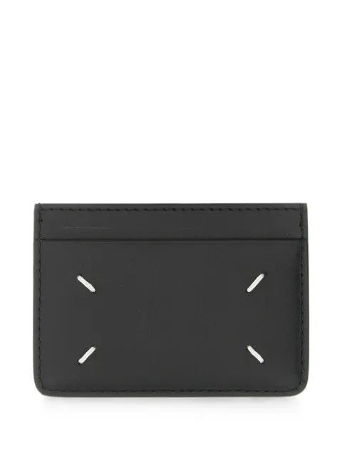 Maison Margiela Four Stitches calf leather cardholder Black SA1VX0005P4745