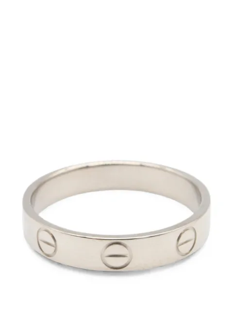 Cartier 2010s Love ring Silver 1089817QU9479